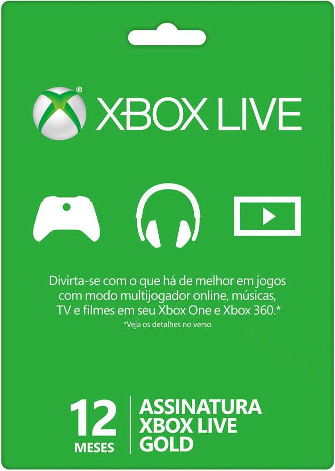 Xbox Live Gold 12 meses | Zero3Games