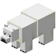 Resultado de imagem para Urso polar minecraft