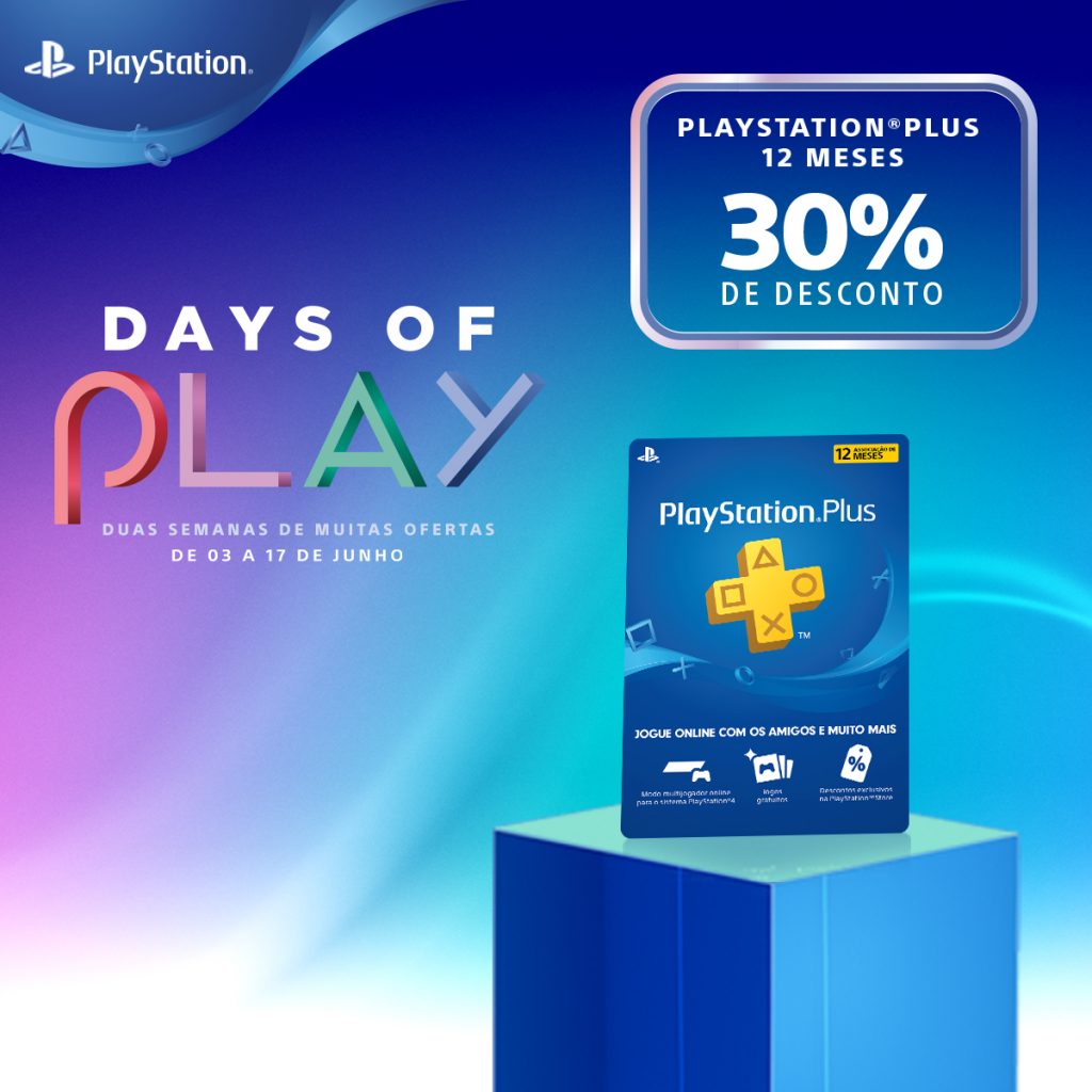 Psn Plus Assinatura 12 Meses Playstation Brasileira Brasil